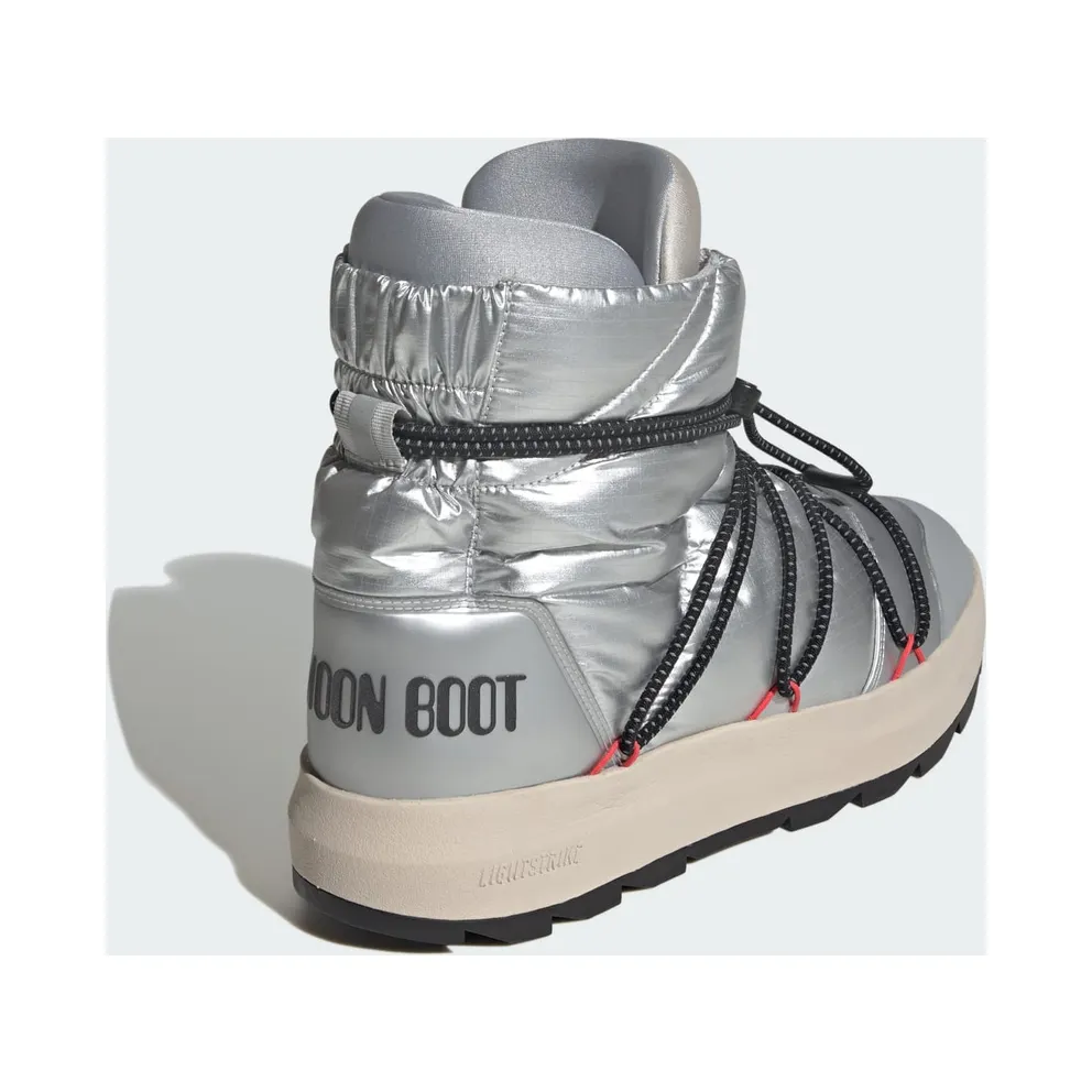 Adidas adidas x MOON BOOT ACE MID Matte Silver / Core Black / Lucid Red (JQ7849)