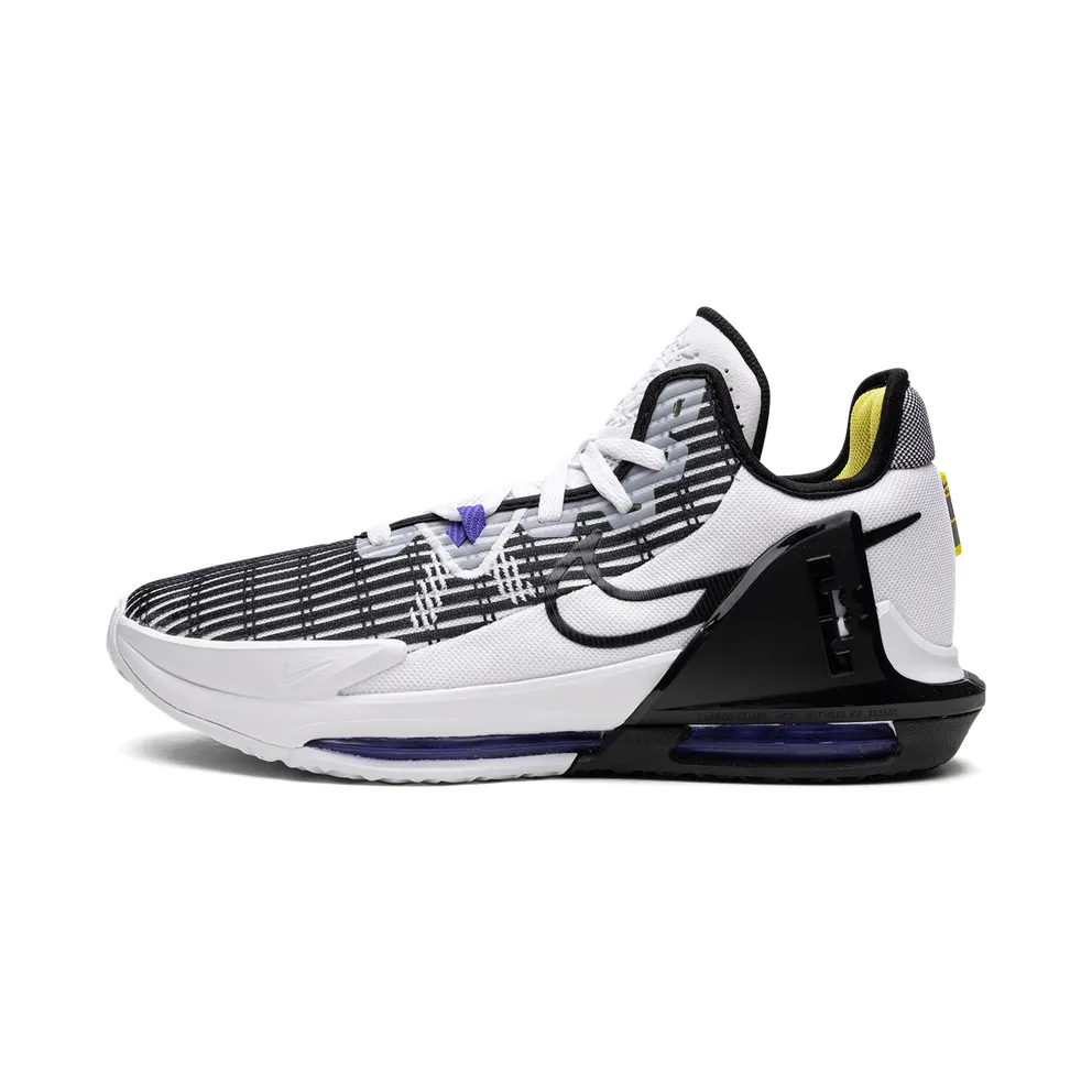 LeBron Witness 6 “White / Persian Violet / Yellow Strike / Black” (CZ4052-100)