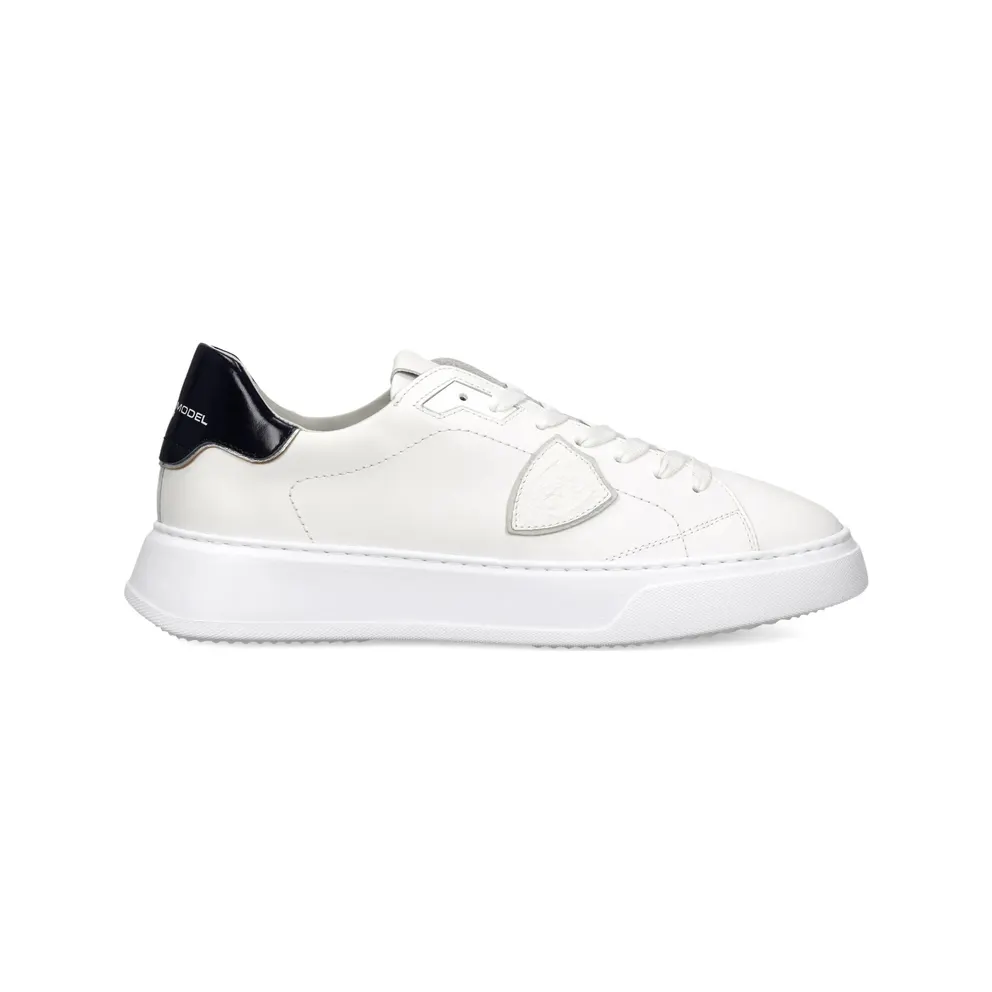 Philippe Model Temple Low Leather “White” (BTLU V018)