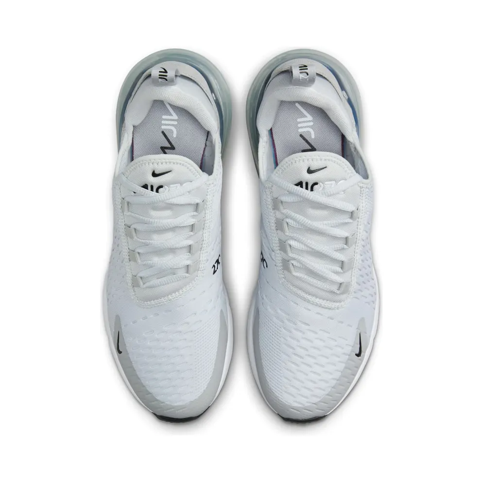 Nike Air Max 270 “Pure Platinum Light Smoke Grey Metallic Silver Black” (AH6789-018)