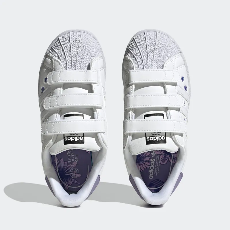 Adidas Superstar Cloud White / Magic Lilac / Bliss Lilac (HQ4290)