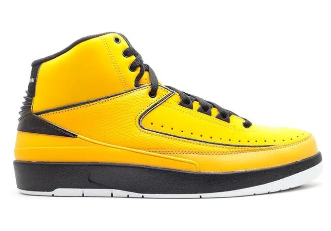 Air Jordan 2 Retro QF ‘Candy Yellow’ Del Sol/Black-White (395709-701)