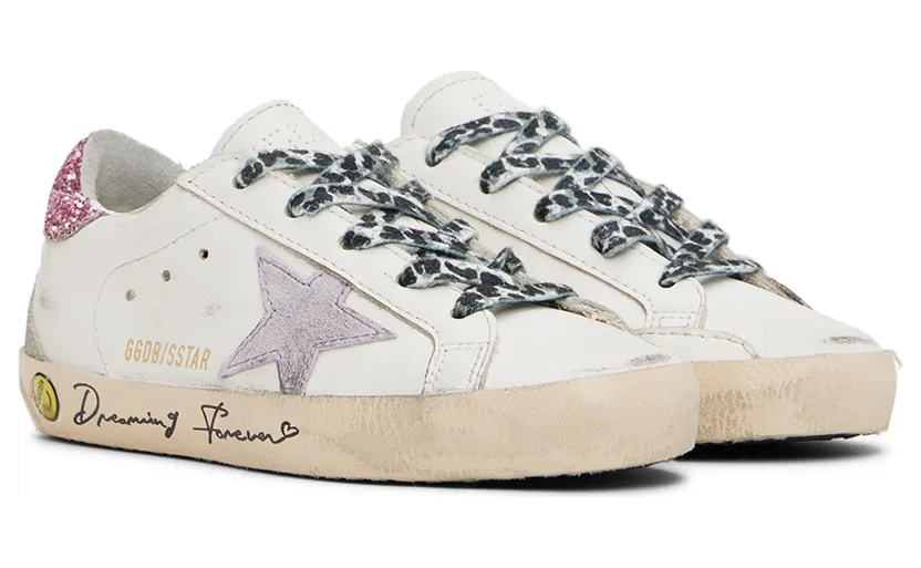 Golden Goose Kids White Super Star Sneakers (GYF00102.F003317.11224) (4)