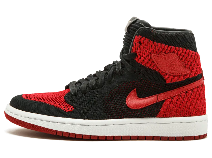 Jordan 1 Retro High Flyknit Bred (GS)