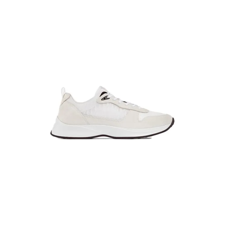Dior B25 Runner White Oblique Suede (3SN259YTR_H069)
