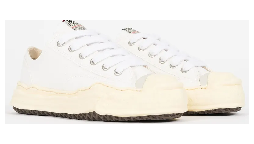 Maison Mihara Yasuhiro Hank VL OG Sole Canvas Low White (A09FW734-WHT)