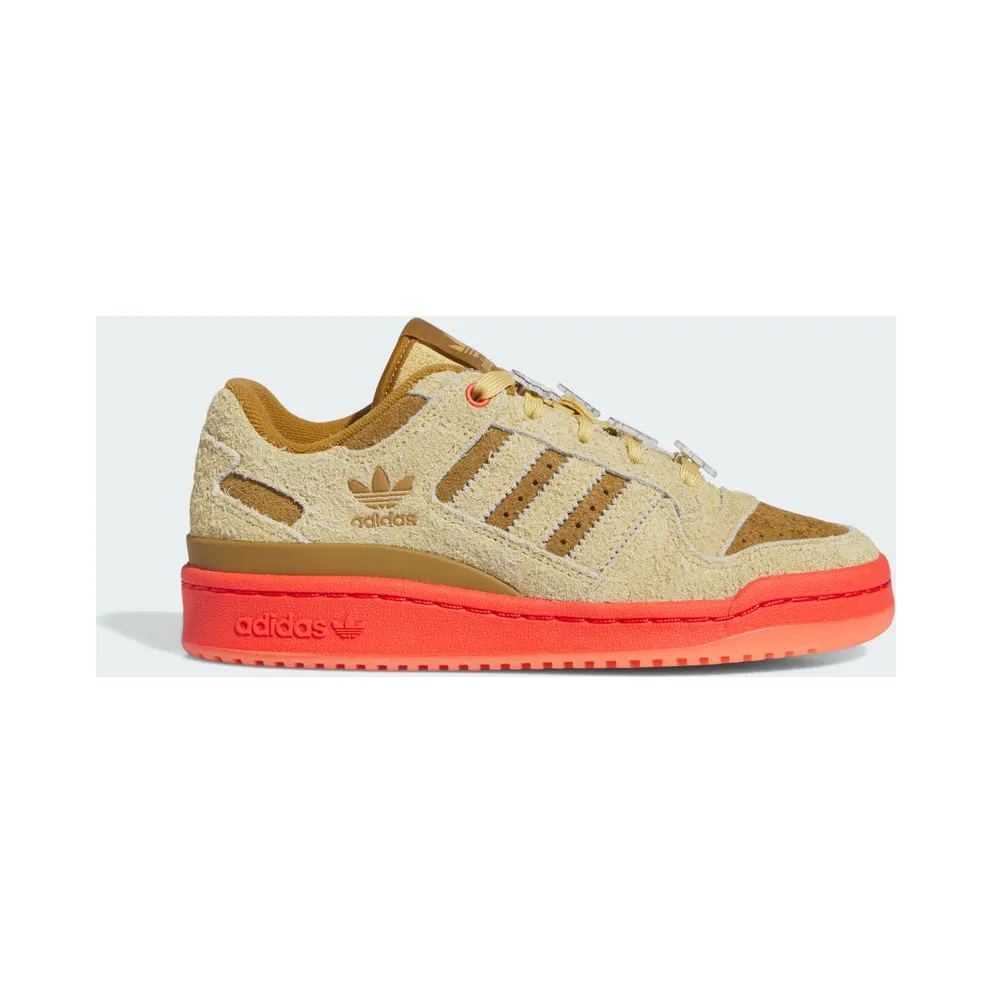 adidas Forum Low CL The Grinch Schuh Oat / Bright Red / Bronze Strata (IG7066)