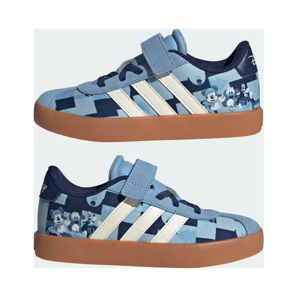 Adidas adidas x Disney Mickey VL Court Ash Blue / Off White / Crew Blue (JH6077)