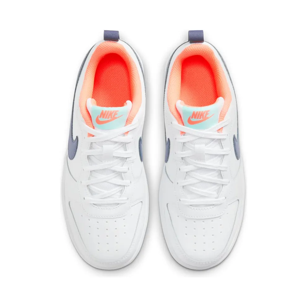 Nike Court Borough Low 2 White Navy (GS) (BQ5448-112)