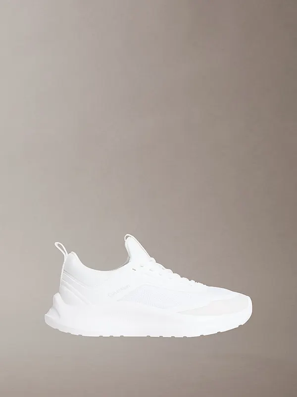 Calvin Klein Ck Curve – Lightweight Runner “BRIGHT WHITE/DK ECRU” (HW0HW030230HT)