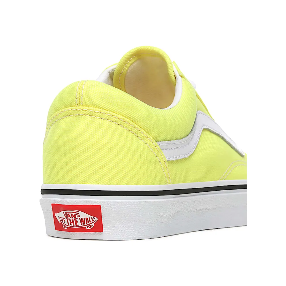 VANS Neon Old Skool Shoes (Yellow)
