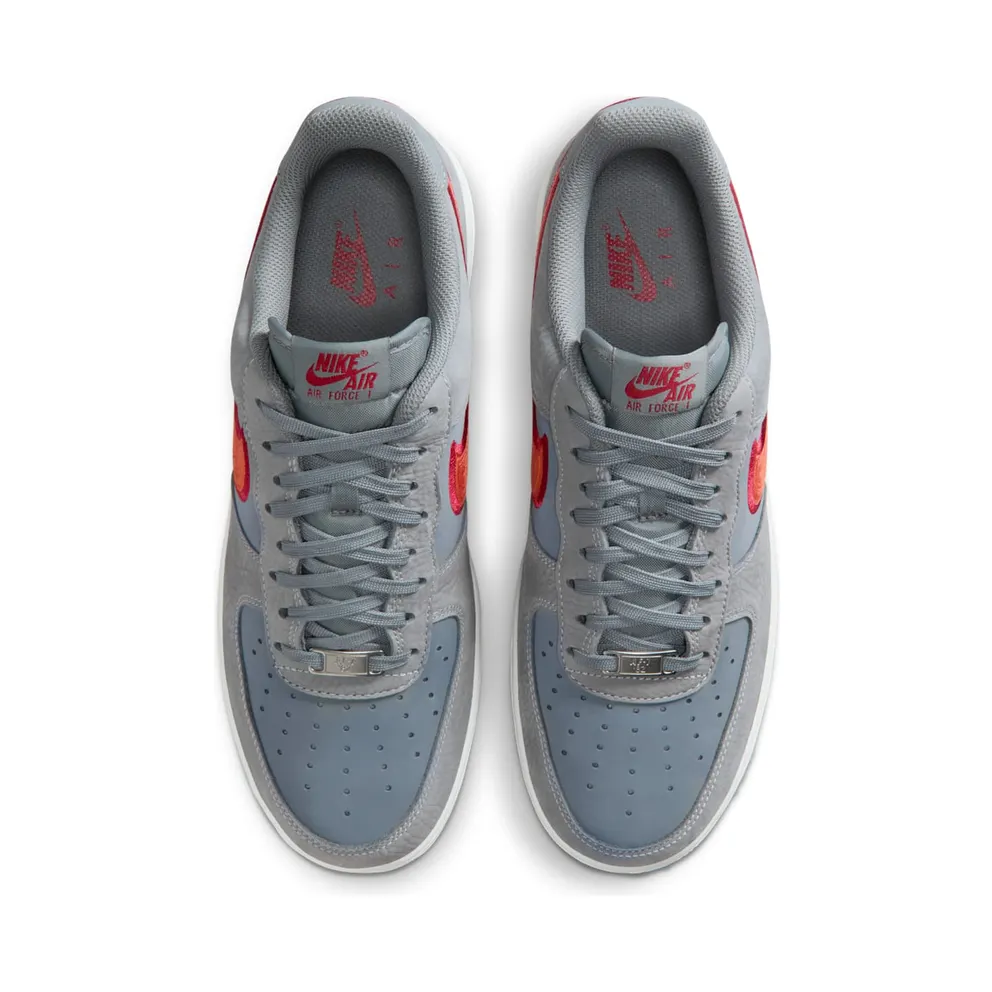Nike Air Force 1 Low ’07 LV8 Cool Grey Crimson Rust (IB6842-001)