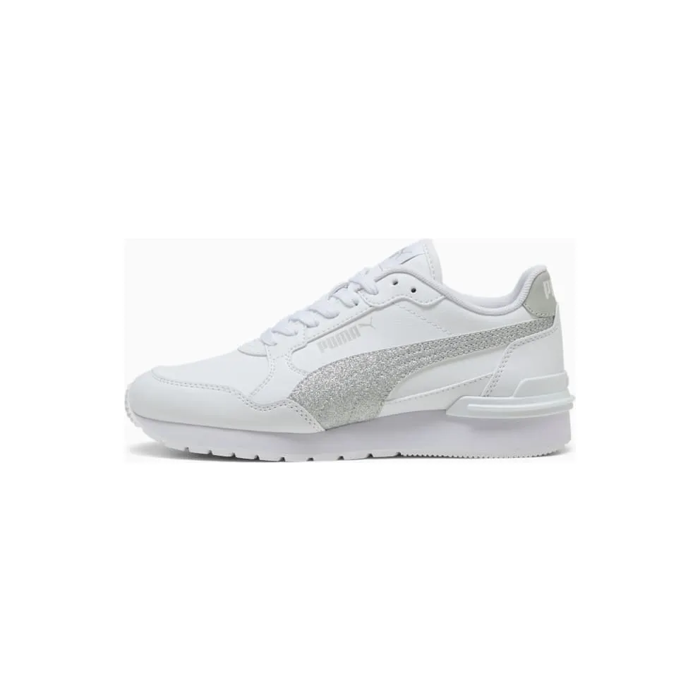 Puma – ST Runner V4 SL Glitter Jr – Women – Sport – White (401586-01)