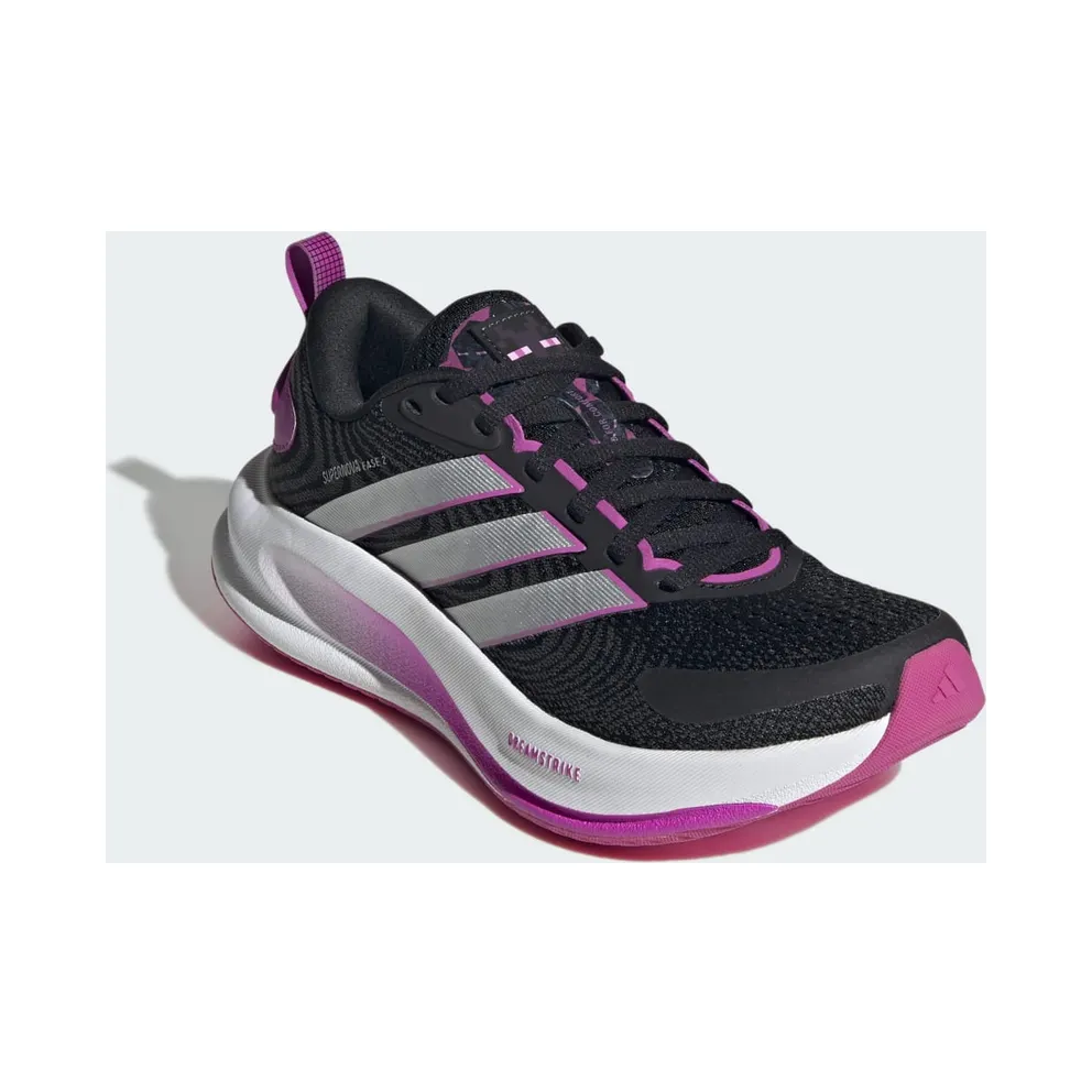 Adidas ADIDAS MINECRAFT SUPERNOVA EASE 2 Junior Running Shoes Core Black / Silver Metallic / Purple Burst (KJ9657)