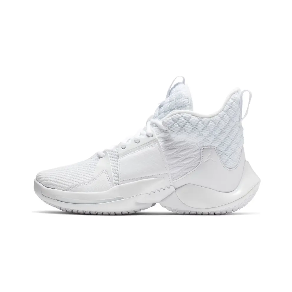 Jordan Why Not 0.2 White (GS) White/Off White-Platinum Tint (AO6218-101)