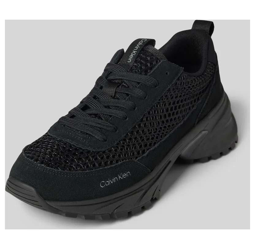 Calvin Klein Jeans – Hike Runner Lace Up Techmix – Dames – Schoenen – Beige (YW0YW02030)