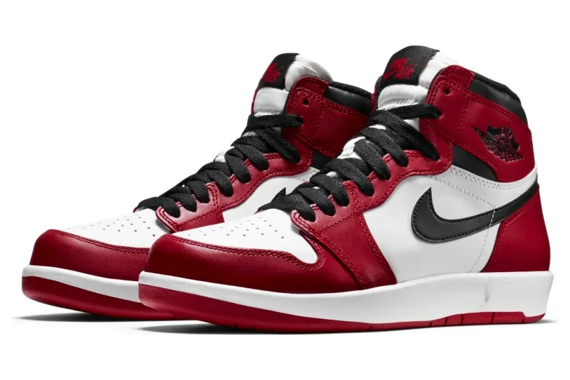 Air Jordan 1 High’The Return’ BG Varsity Red/Black-White (768862-601)