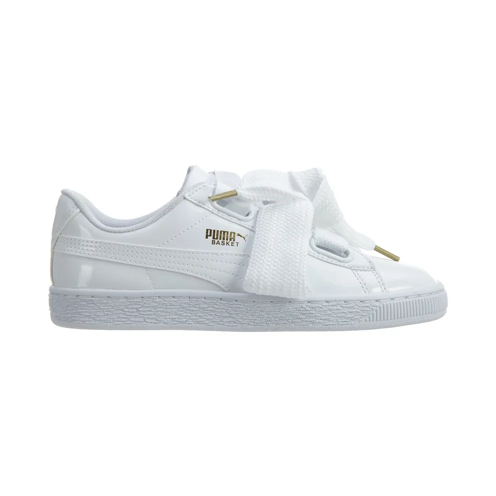 Puma Basket Heart Patent Puma White Puma White (W)