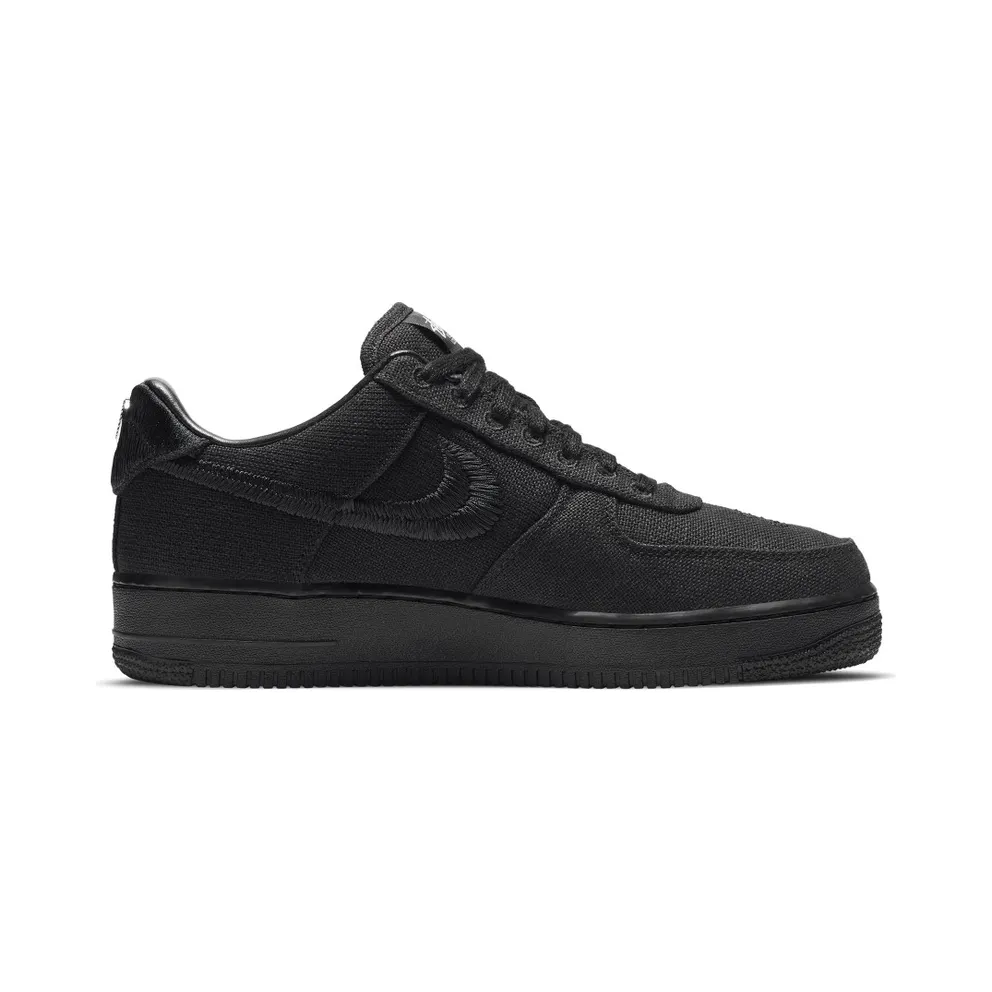Nike x Stussy Air Force 1 Low Black (2020) (CZ9084-001)