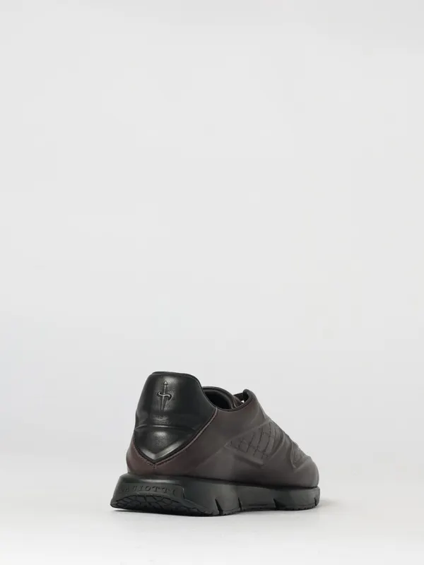 Cesare Paciotti Leather Sneakers Dark (MU69800SV109) (2)