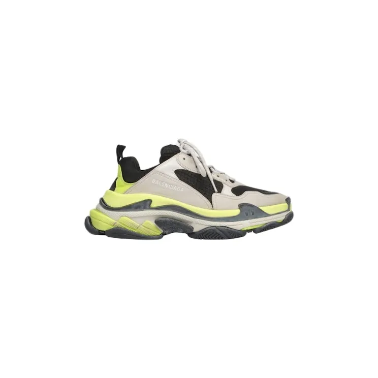 Balenciaga Triple S Yellow Grey