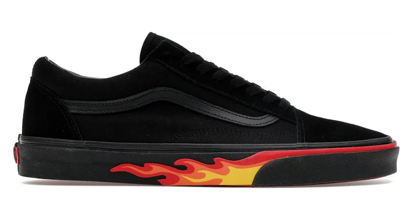 Vans Old Skool Black Flame Wall (VN08G1Q8Q)