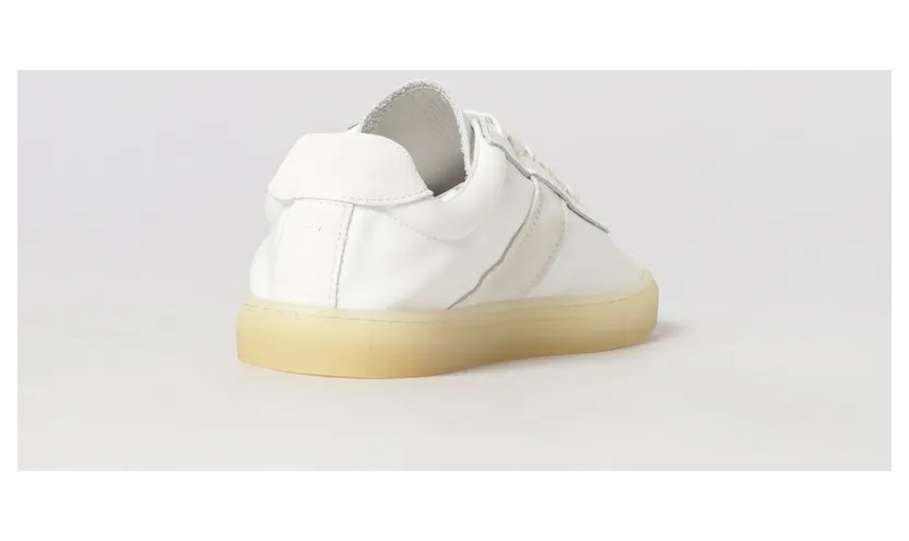 Copenhagen Paia Leather and Fabric Sneakers White (CPH98MIXWHI) (2)