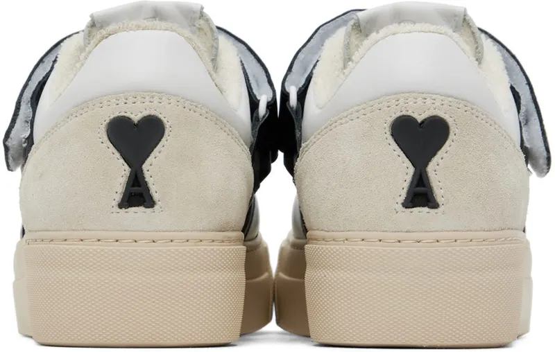 Ami Alexandre Mattiussi Alexandre Mattiussi Black & White ADC Low Top 101 White/Black (USN421.853)
