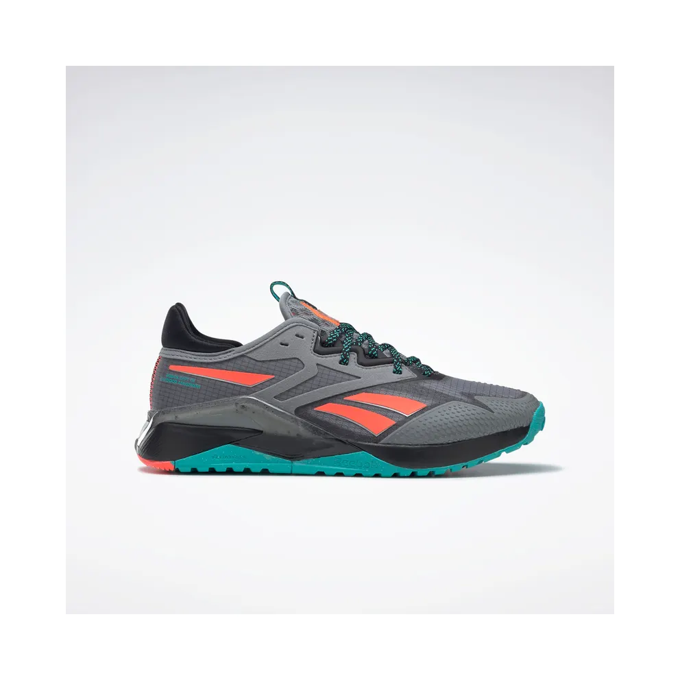 Reebok Nano X2 TR Adventure Pure Grey 5 / Core Black / Classic Teal (GY8905)