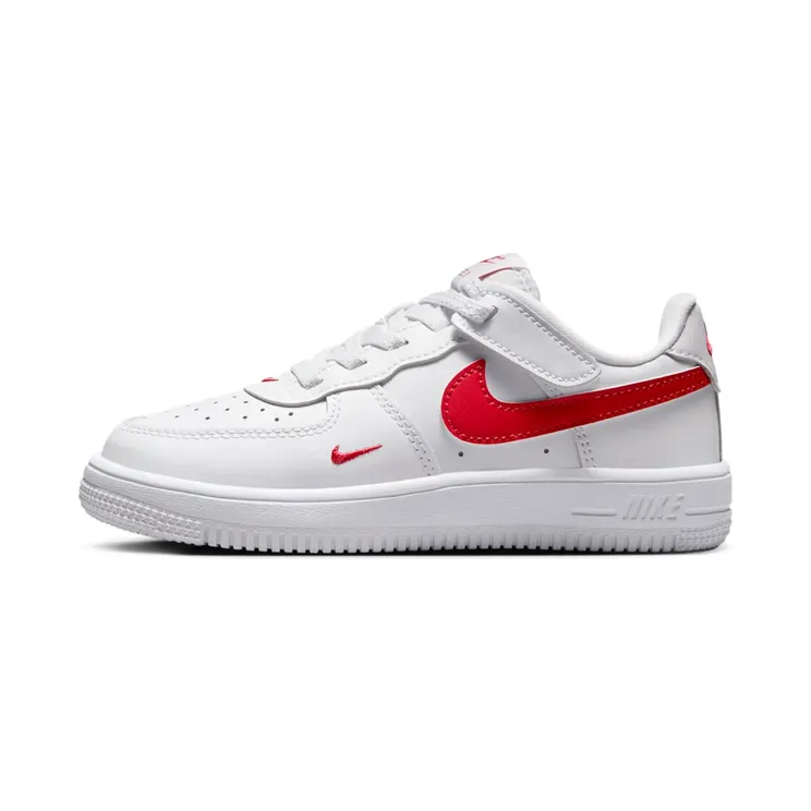 Nike Force 1 Low EasyOn PS “White / University Red” (HM9652-101)