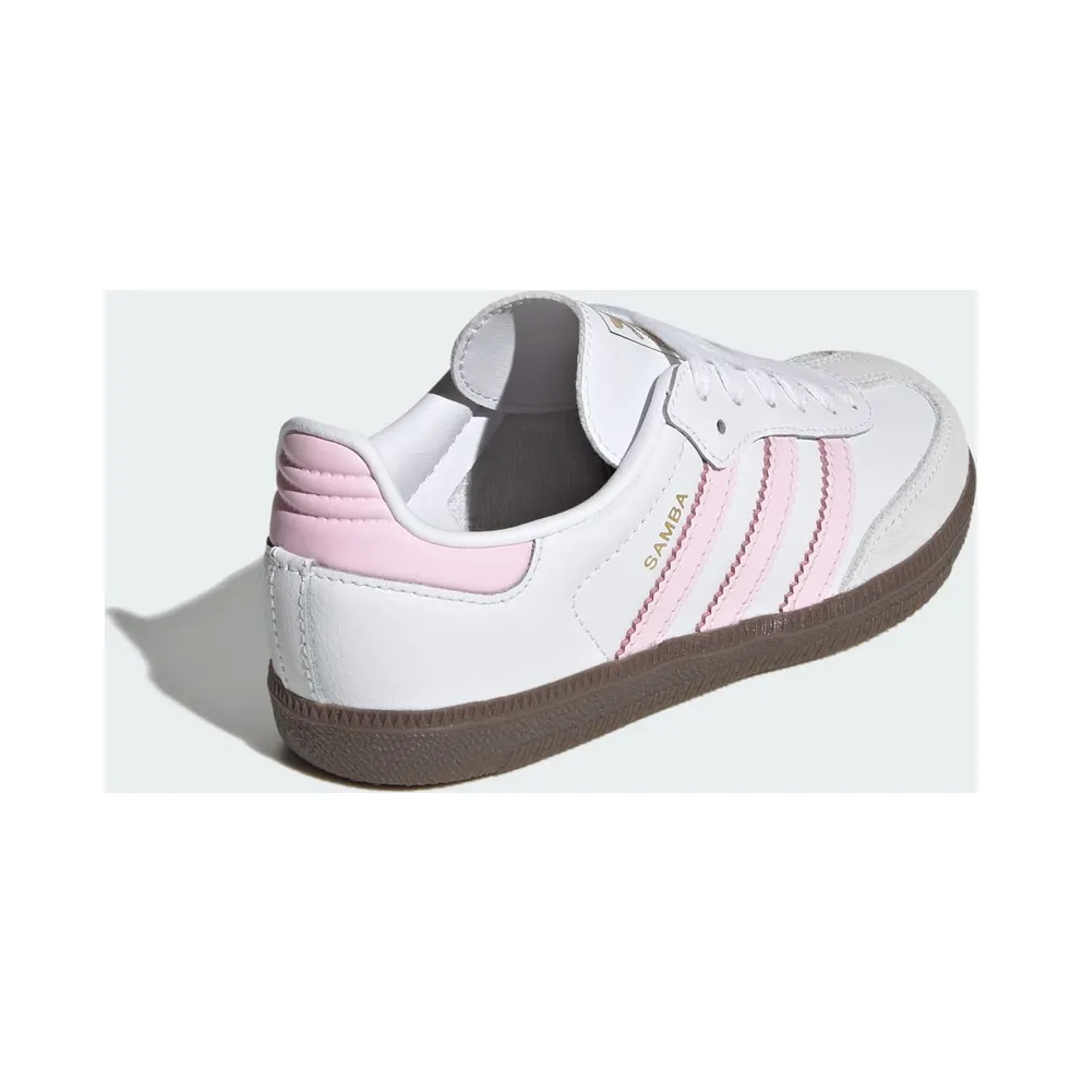 Adidas Samba OG Shoes Cloud White / Clear Pink / Gum (JQ2849)
