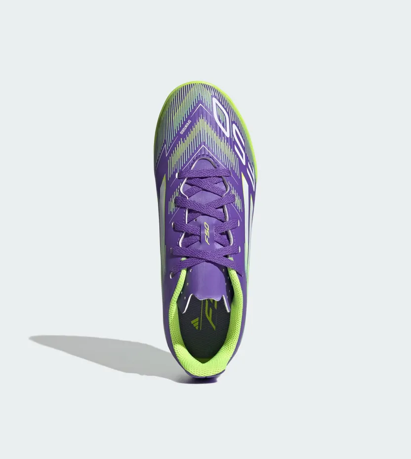 adidas F50 Club TF Purple Rush Cloud White Lucid Lemon (JI0039)