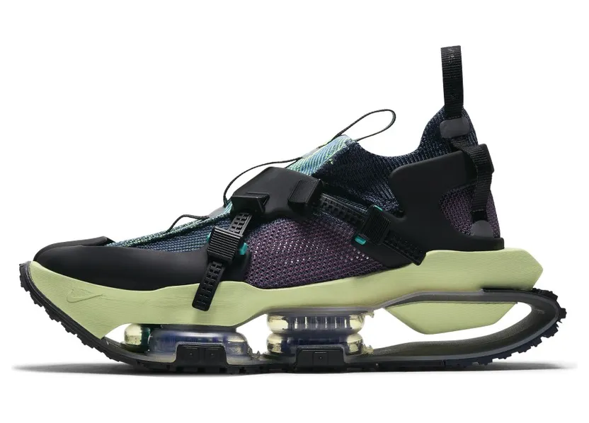 Nike ISPA Road Warrior ‘Clear Jade’ Black/Action Red/Light Smoke Grey Noir/Rouge Action (CW9410-400)