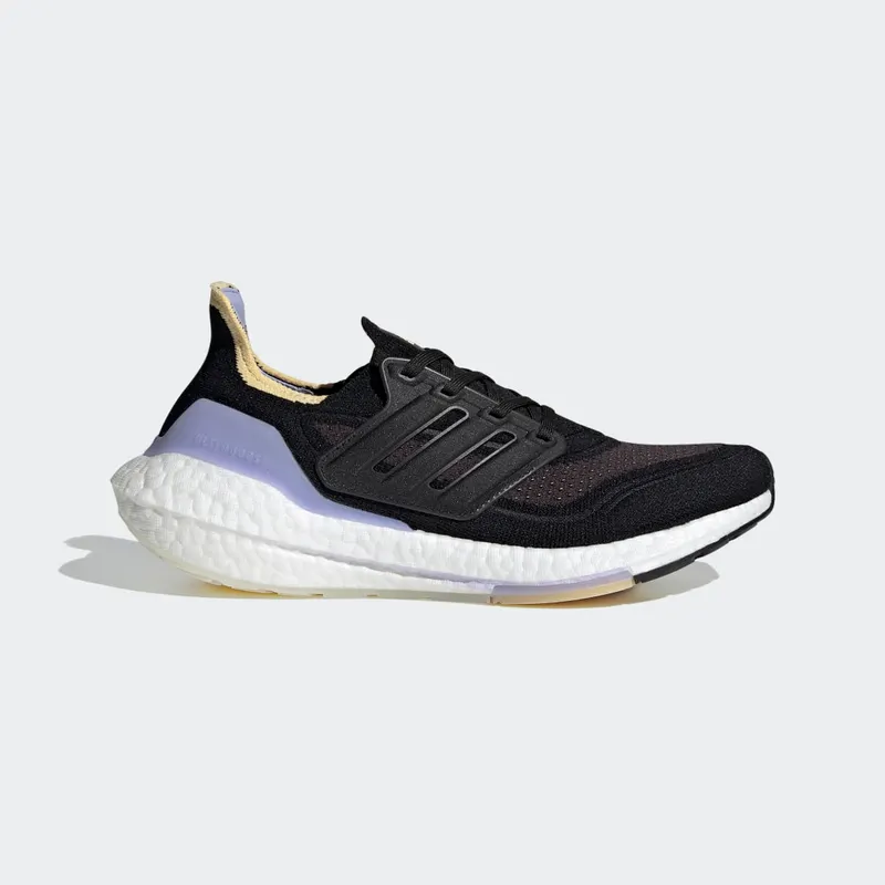 adidas Ultraboost 21 Core Black / Core Black / Violet Tone (S23841)