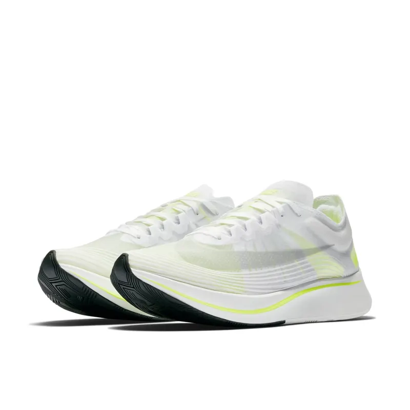Nike Zoom Fly White Volt White/Volt Glow-Summit White (AJ9282-107)