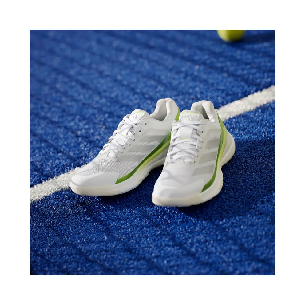 Adidas Crazyquick BOOST Padel Cloud White / Zero Metalic / Lucid Lemon (JP7228)