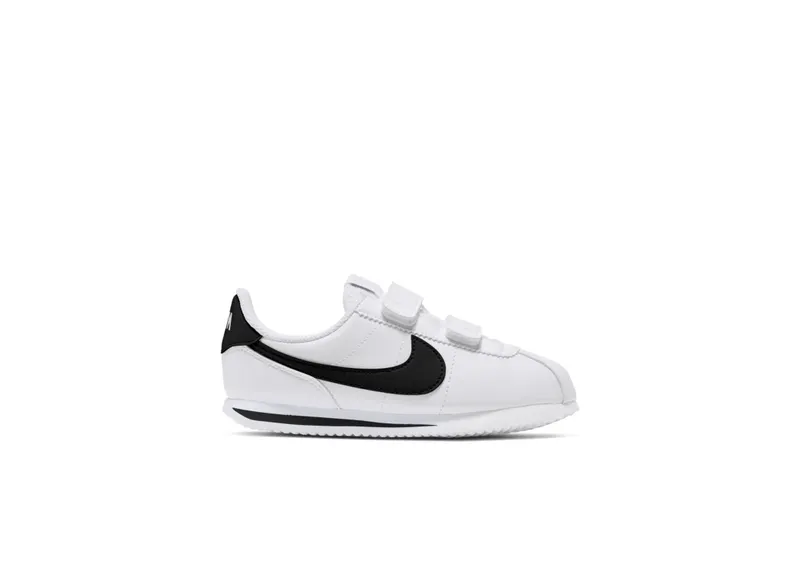 Nike Cortez Basic SL White Black (PS)