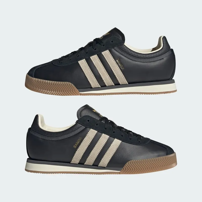 Adidas SAMBA 62 SUPER Shoes Core Black / Cream White / Gum (KJ2409)