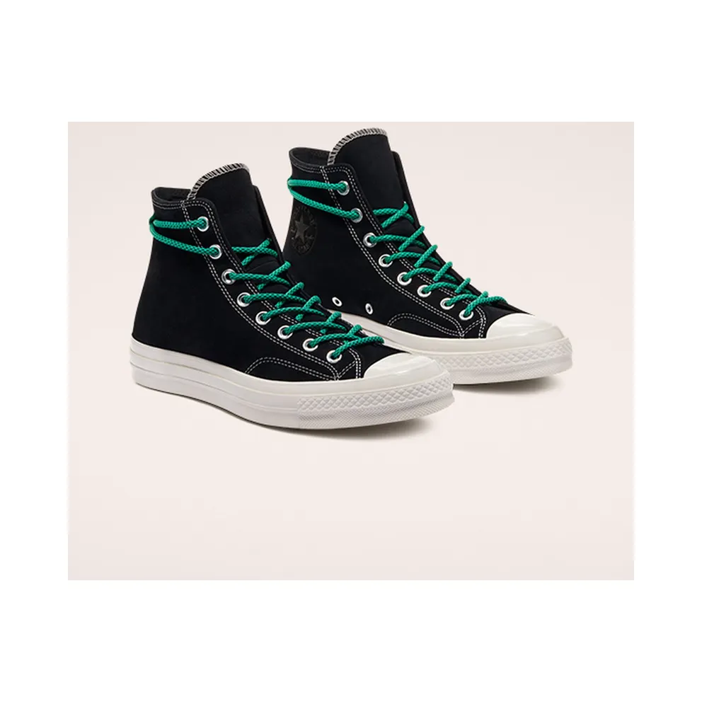 Converse Digital Terrain Chuck 70 High Top Black/court Green/pale Putty (170115C)