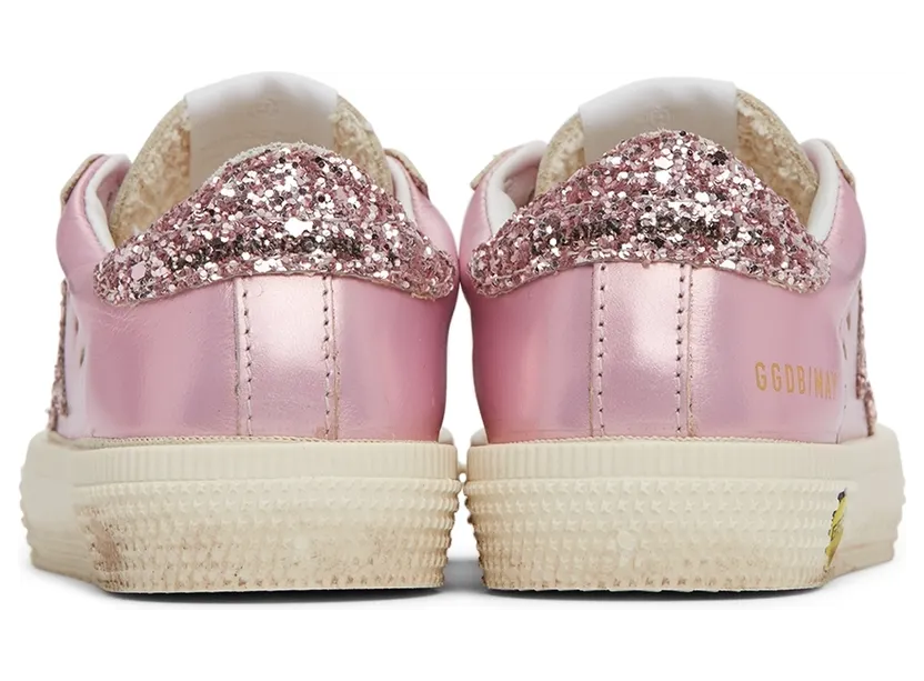 Golden Goose Baby Pink Glitter May Sneakers (GJF00112.F001991.25594) (2)