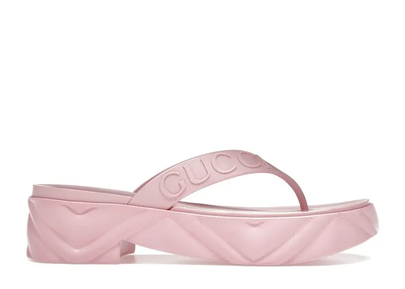 Gucci Thong Platform Sandal Pink (746334 JFM00 5815)