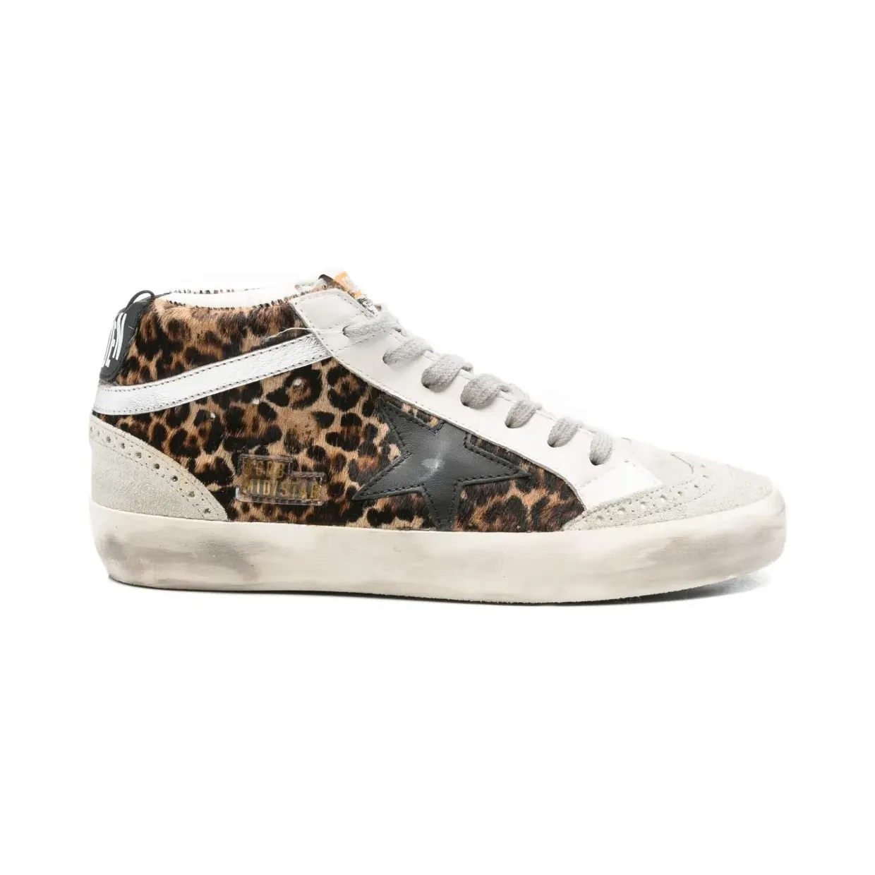Golden Goose Mid Star “Grey” (GWF0122F03766)