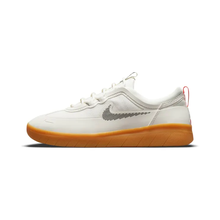 Nike SB Nyjah Free 2 “Summit White / Bright Crimson / Black” (CU9220-101)