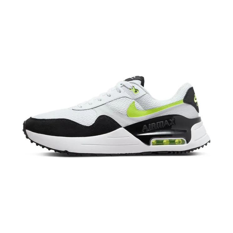 Nike Air Max SYSTMen “White / Volt / Pure Platinum / Black” (DM9537-100)