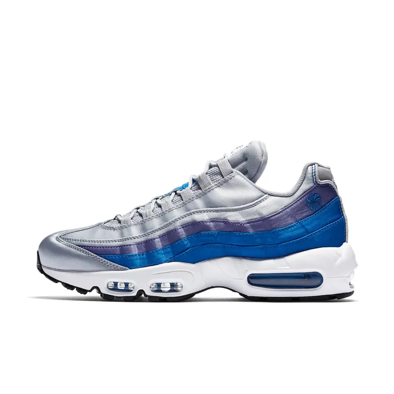 Nike Air Max 95 Pinwheel Blue Nebula Wolf Grey/Blue Nebula-Purple Slate-White (AJ2018-001)