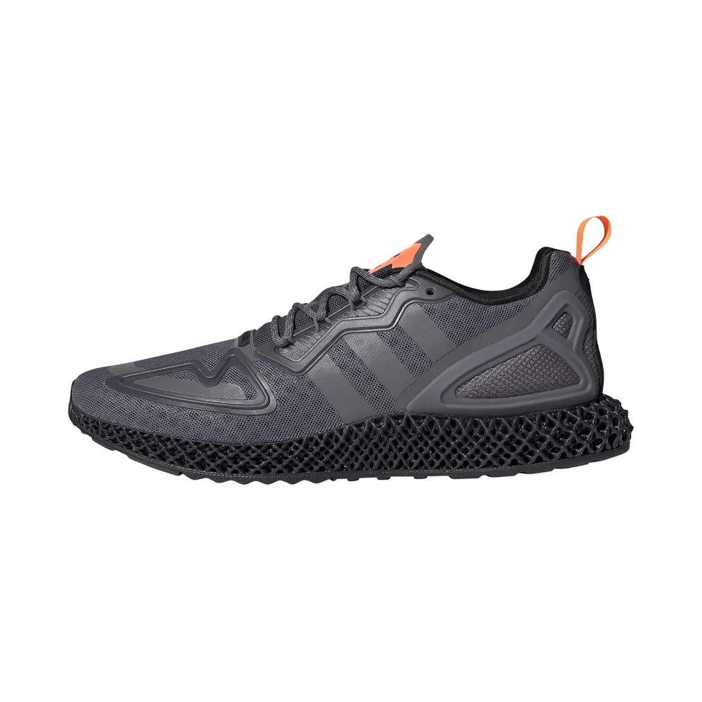 adidas ZX 2K 4D Schuh Grey Four / Core Black / Solar Orange (FY9089)