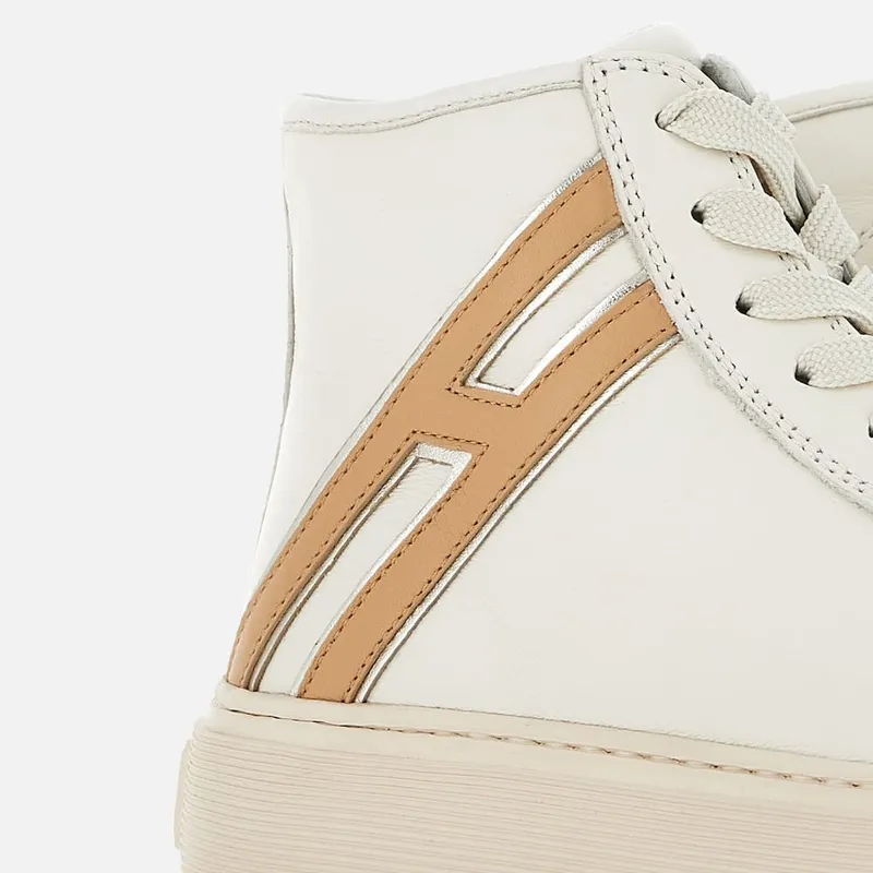 Sneakers H365 High Top Ivory Brown (HXW3650EW20NCS0RUU) (4)