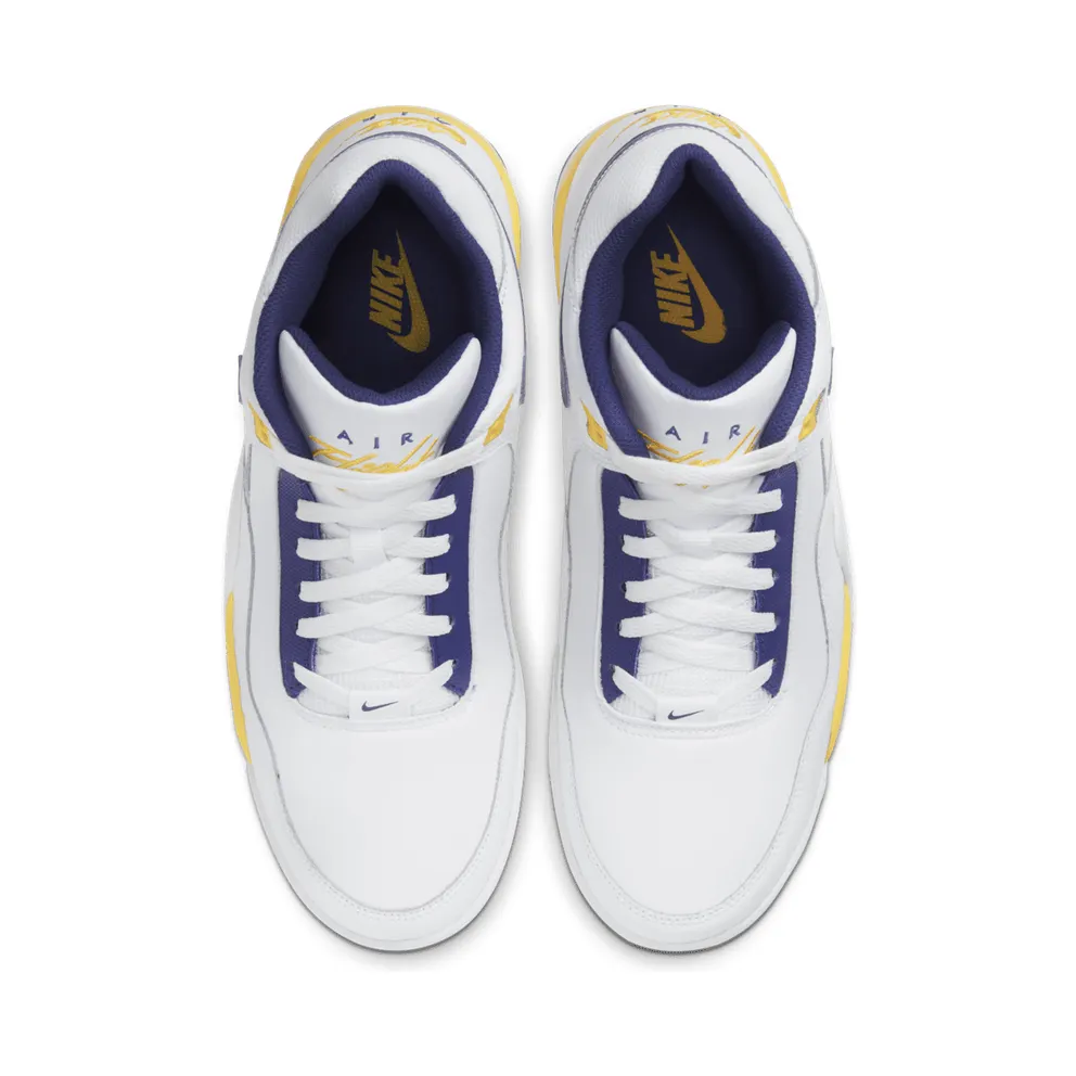 Nike Air Flight Legacy Lakers Home White/University Gold-Regency Purple (BQ4212-102)