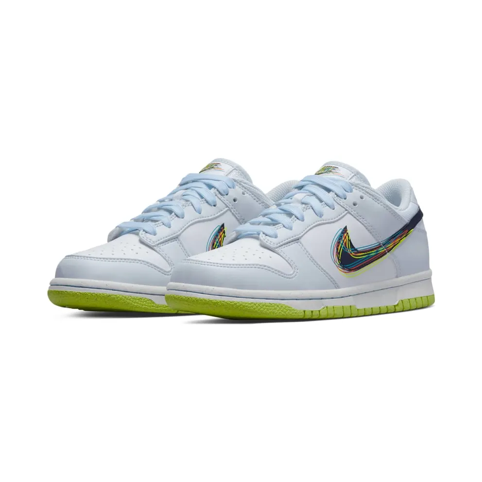 Nike Dunk Low (GS) “3D Swoosh” (DV3478-100)