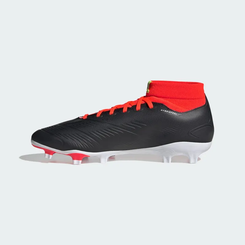 adidas Predator 24 League FG Core Black Cloud White Solar Red (IG7772)